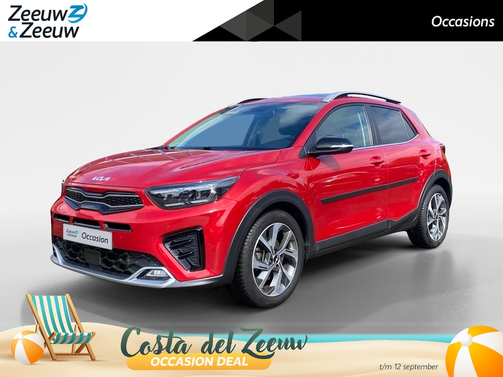 Kia Stonic 1.0 T-GDi MHEV GT-PlusLine AUTOMAAT | Climate control | Dodehoekdetectie | Stoelverwarming en ventilatie | 17 inch lichtmetalen velgen | Navigatie | Parkeercamera | Elek.  schuif/kanteldak |