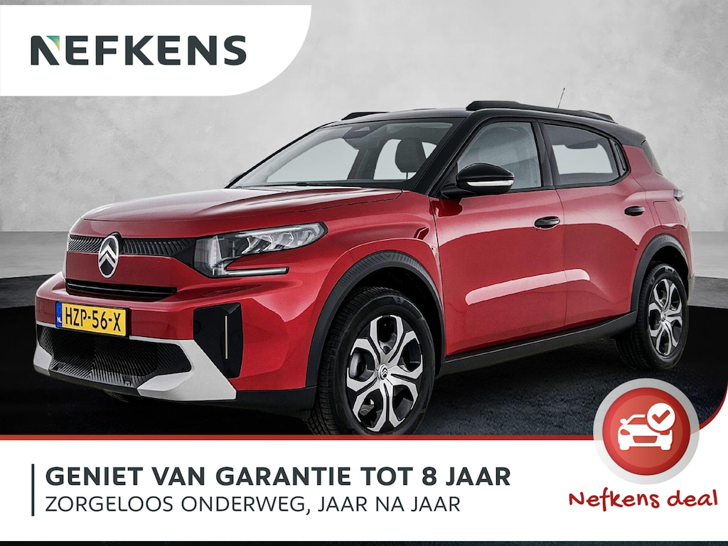 Citroën C3 Aircross 1.2 Turbo 100pk Plus '| Achteruitrijcamera | Parkeersensoren voor + achter | Automatische airco | Apple Carplay / Android Auto | LED koplampen
