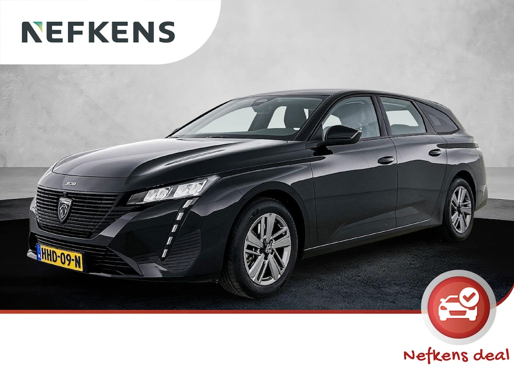 Peugeot 308 SW 130pk Active Pack Business | Navigatie | Climate Control | Adaptieve Cruise Control | LED koplampen | Parkeersensoren | Keyless start | Bluetooth | Apple Carplay / Android Auto | Digitaal instrumentenpaneel | 16" Lichtmetalen velgen |