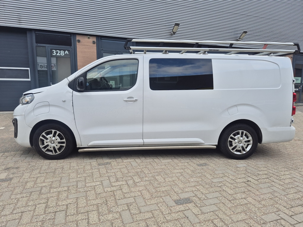 Peugeot e-Expert Long Premium DC 75 kWh voorschade 6-pers full options kompleet kenteken l3h2 1000kg trekhaak