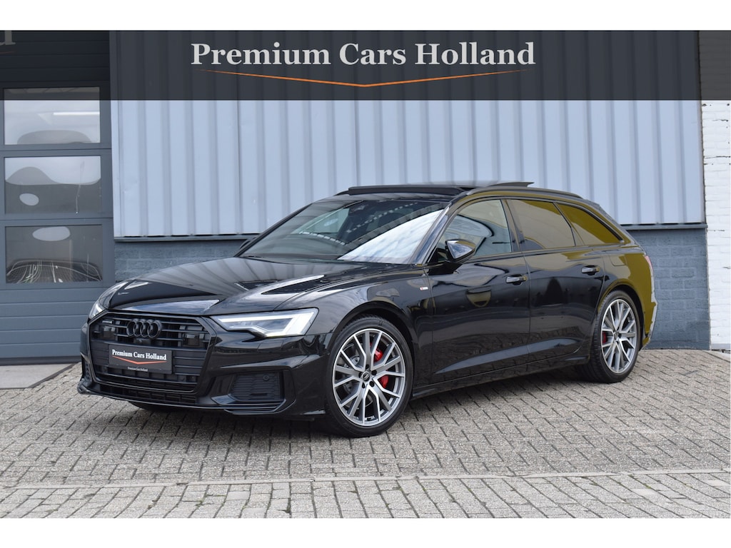 Audi A6 Avant 55 TFSI e Quattro S-Line 367 Pk Competition Pano HUD Leder Soft-Close Trekhaak S6 Uitlaat 20 Inch