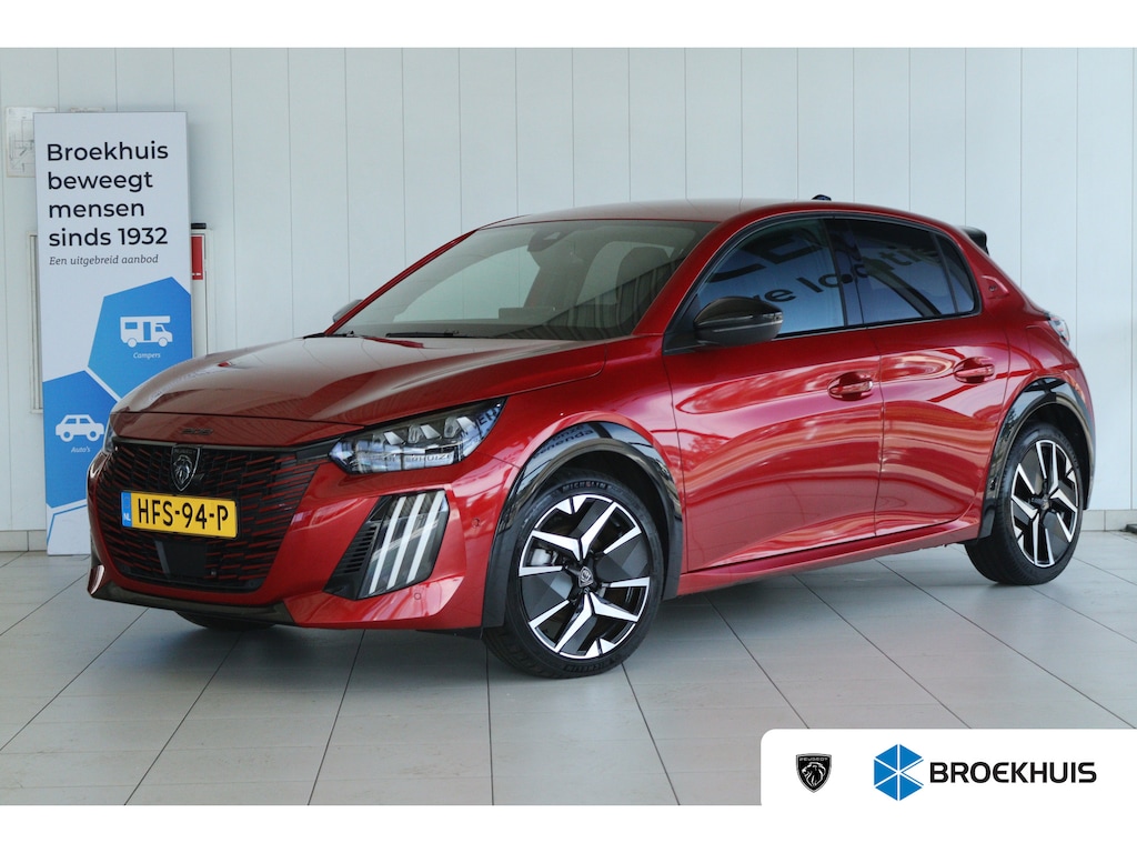 Peugeot 208 1.2 Hybrid 145 e-DCS6 GT | NL-Auto | Adapt. Cruise| 360 Camera | Keyless | Carplay | Navi | Climate | LED |