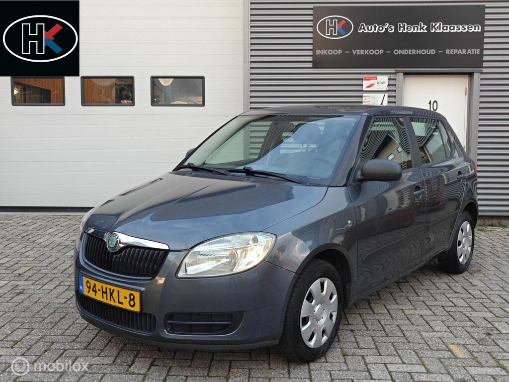 Skoda Fabia 1.2-12v HP 69pk Plus Airco elRamen CDV Stuurbekr