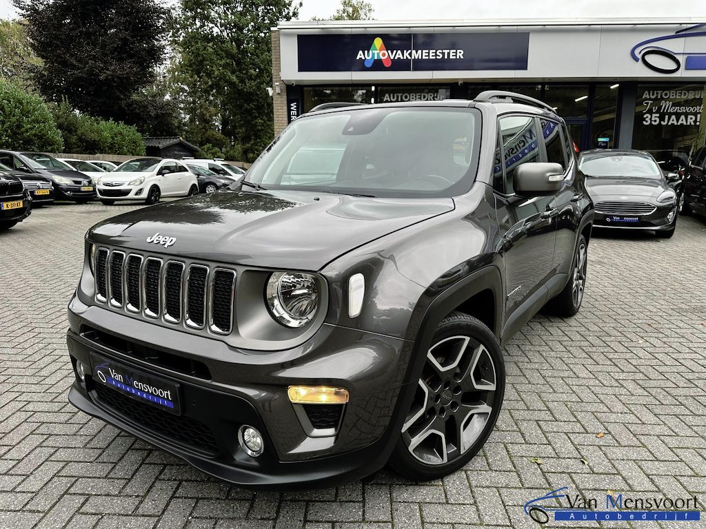 Jeep Renegade 1.3T 150PK Automaat Limited Navi|ACC|DAB|Dodehoek|Camera|Keyless