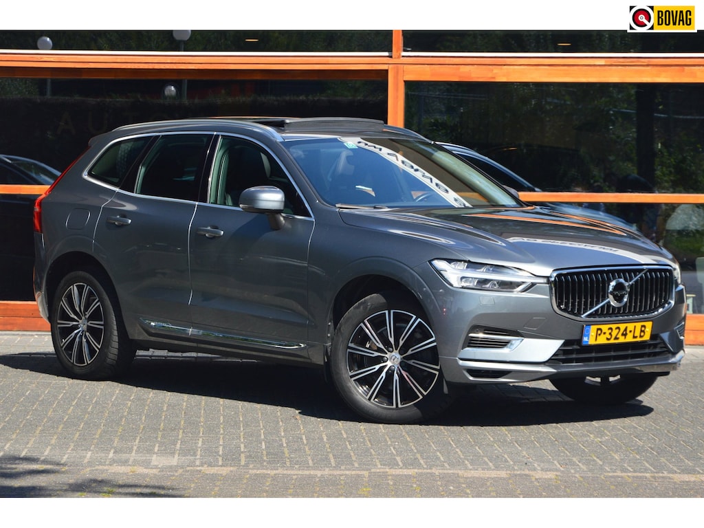 Volvo XC60 T8 Hybride AWD Inscription | Panoramadak | Stoel + Stuur verwarmd | Trekhaak 2100kg | Adaptive Cruise | Apple Carplay |