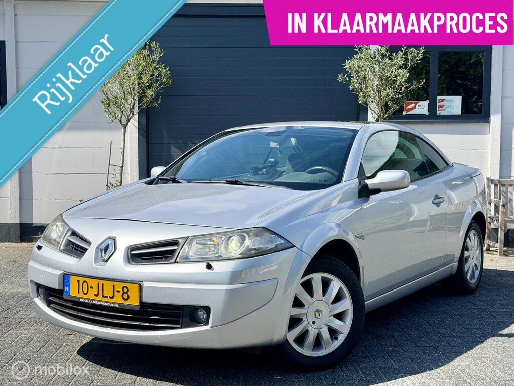 Renault Megane Coupé-Cabriolet 2.0T 163pk Dynamique Luxe|RIJKLAAR|2EIG|CLIMATE|NAP|DLR ONDH|GARANTY!