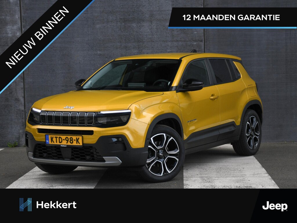 Jeep Avenger Summit 1.2 e-Hybrid 110pk Automaat JBL | ADAP. CRUISE | KEYLESS ENTRY | DODE HOEK | DAB | CAMERA