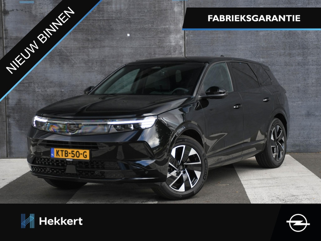 Opel Grandland GS 1.6 Turbo Plug-in-Hybrid 195pk Automaat DODE HOEK | ADAP. CRUISE | 19''LM | ELEK. ACHTERKLEP | CAMERA VOOR + ACHTER