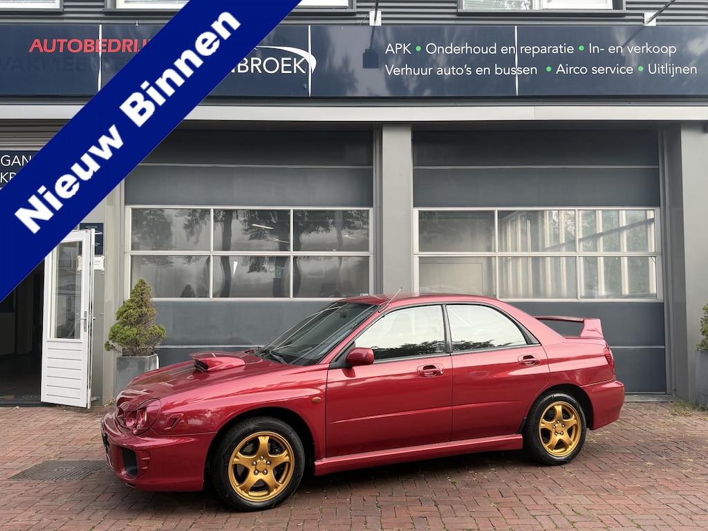 Subaru Impreza 2.0 WRX AWD 218PK NAP Concoursstaat UNIEK Bj 2003 108.291 km