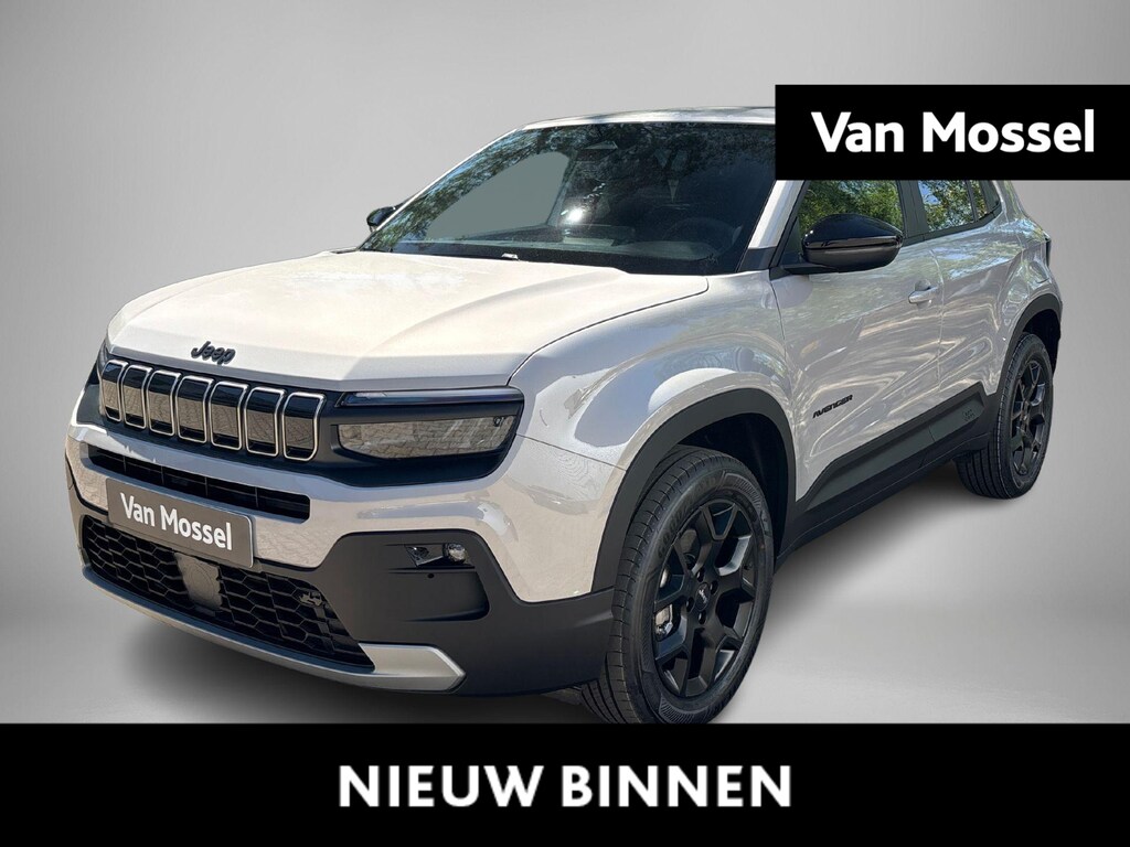 Jeep Avenger 1.2 e-Hybrid Black Edition | Camera | Apple Carplay/Android Auto | Parkeersensoren | LMV 17" | 2 + 6 Jaar Speciale Garantie | AKTIEPRIJS HOGE KORTING! |
