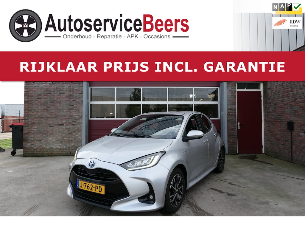 Toyota Yaris 1.5 Hybrid, Nieuw Model !, Camera, Trekhaak, Adaptive Cruise, Carplay, Rijklaarprijs incl. garantie