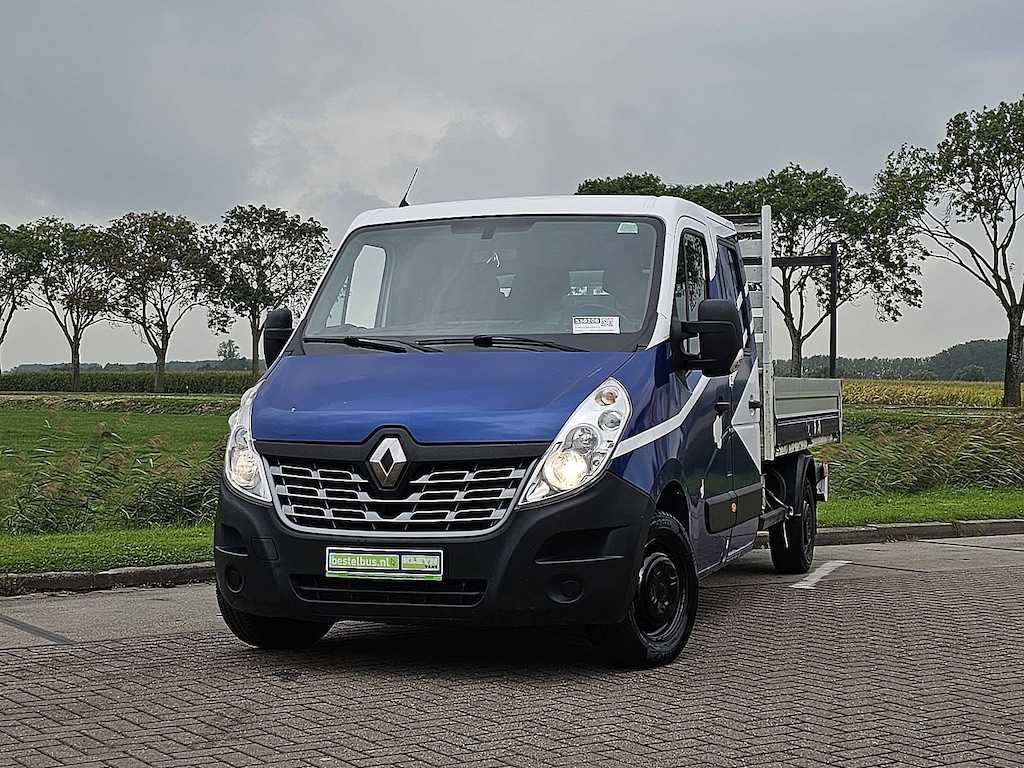 Renault Master 2.3 DUB.CAB Open-Laadbak