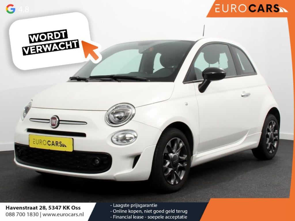 Fiat 500 1.0 Hybrid Sport Climate control Cruise control Lichtmetalen velgen Groot scherm Sportstoelen