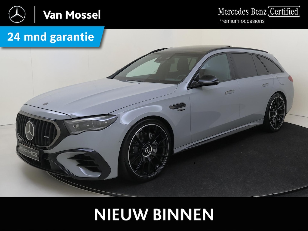 Mercedes-Benz E-klasse Estate AMG 53 4MATIC+ Night Edition Premium / Panoramadak/ 21 inch / Rijassistentiepakket / SUPERSCREEN / Night 1+2