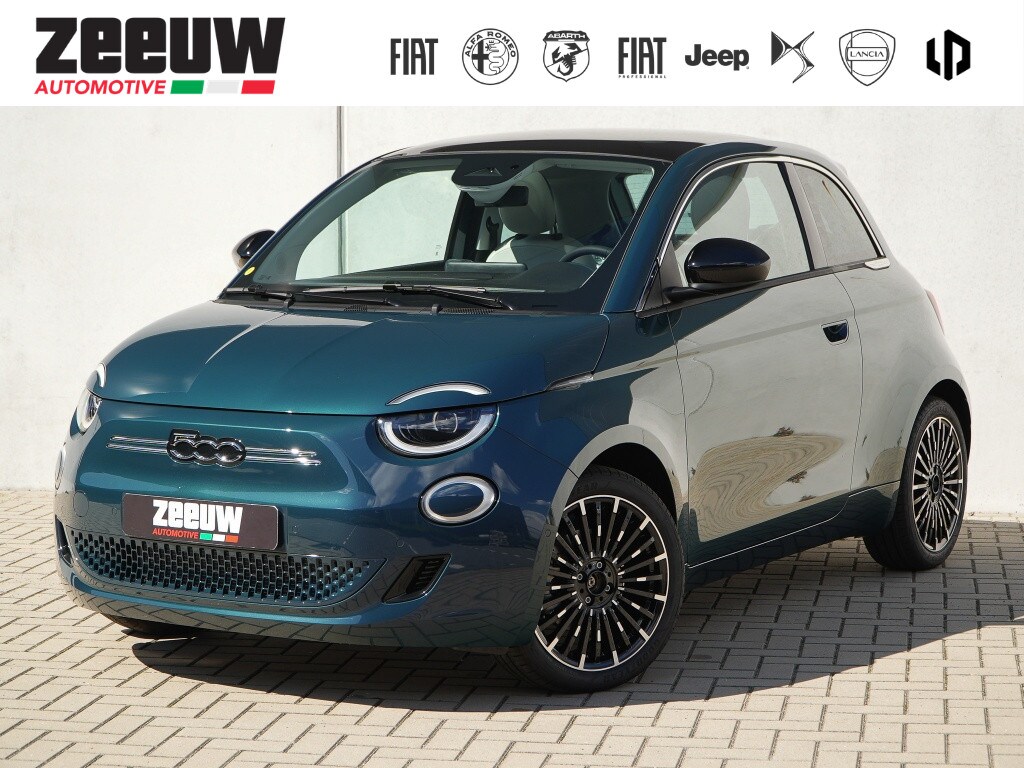 Fiat 500e Icon 42 kWh | Pano | Style | Camera | Comfort | Carplay | 17"