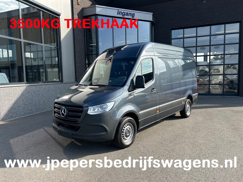 Mercedes-Benz Sprinter 319 CDI L2 H2 Pro / 3500KG Trekhaak / MBUX / Navigatie / Cruise control / Airco / 270 Graden achterdeuren