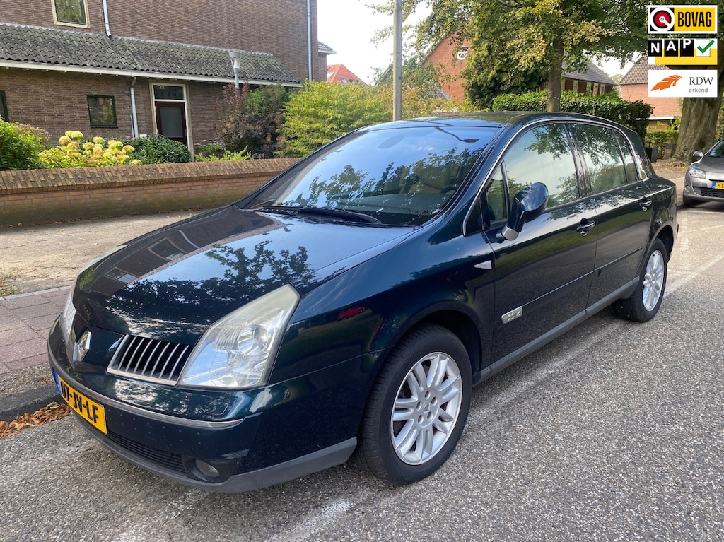 Renault Vel Satis 3.5 V6 Privilége, Automaat, Leder, Pano, Airco, APK 03-27, NAP, NL Auto