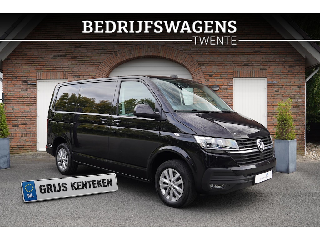 Volkswagen Transporter T6.1 2.0 TDI 150 pk DSG 2x Schuifdeur-L1H1-Clima-KLEP Apple Carplay, Cruise Control, 16" LMV, Trekhaak, 3-Zits