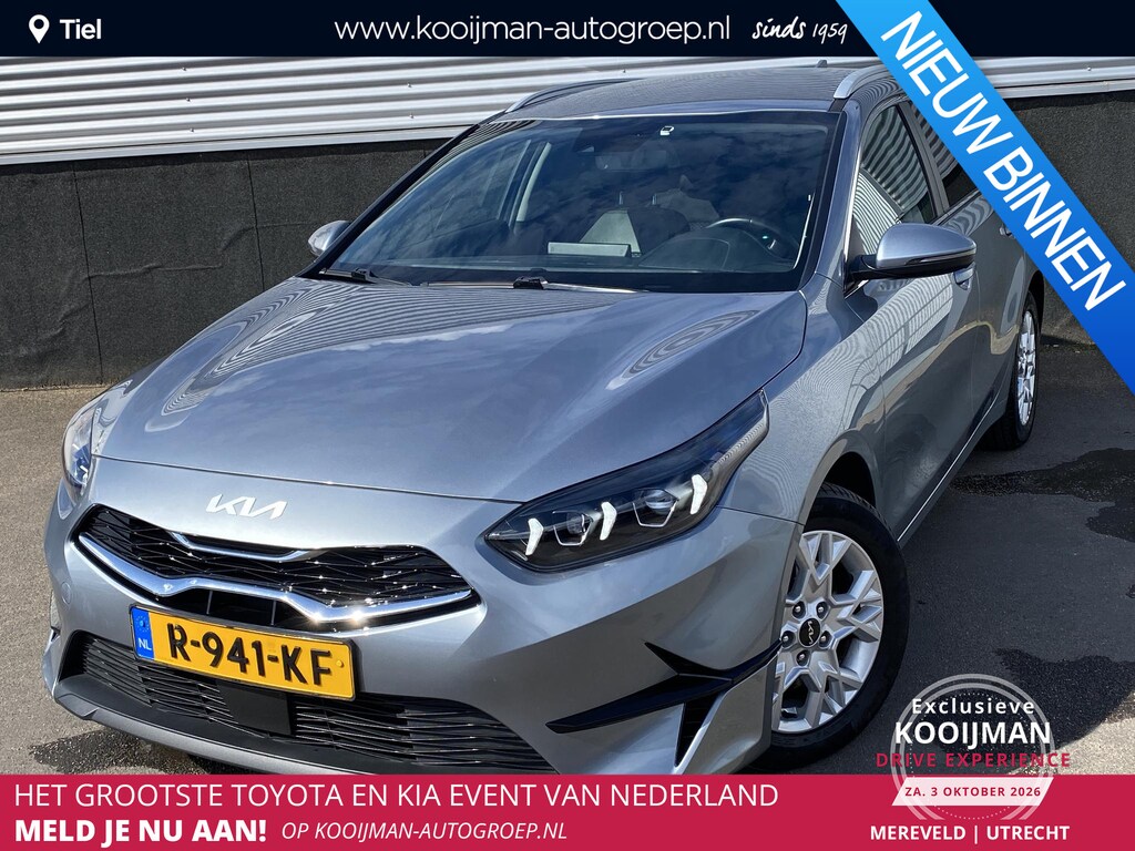 Kia Ceed Sportswagon 1.5 T-GDi MHEV DynamicPlusLine Automaat, Stoel- & stuurverwarming, Dodehoekdetectie, navigatie, Apple CarPlay/Android Auto, parkeersensoren A, , keyless