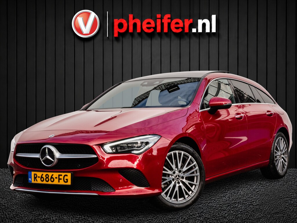Mercedes-Benz CLA Shooting Brake 250 e Business Solution Luxury Panoramadak/ Leer/ Sportstoelen/ Elektr. achterklep/ Camera