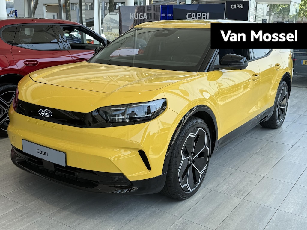 Ford Capri Extended Range RWD 77 kWh | €3500 Ford Voordeel | Elek. trekhaak | Warmtepomp | 21 inch LMV | Adaptieve Cruise Control | Elek. stoel met memory | Frunk Organizer |
