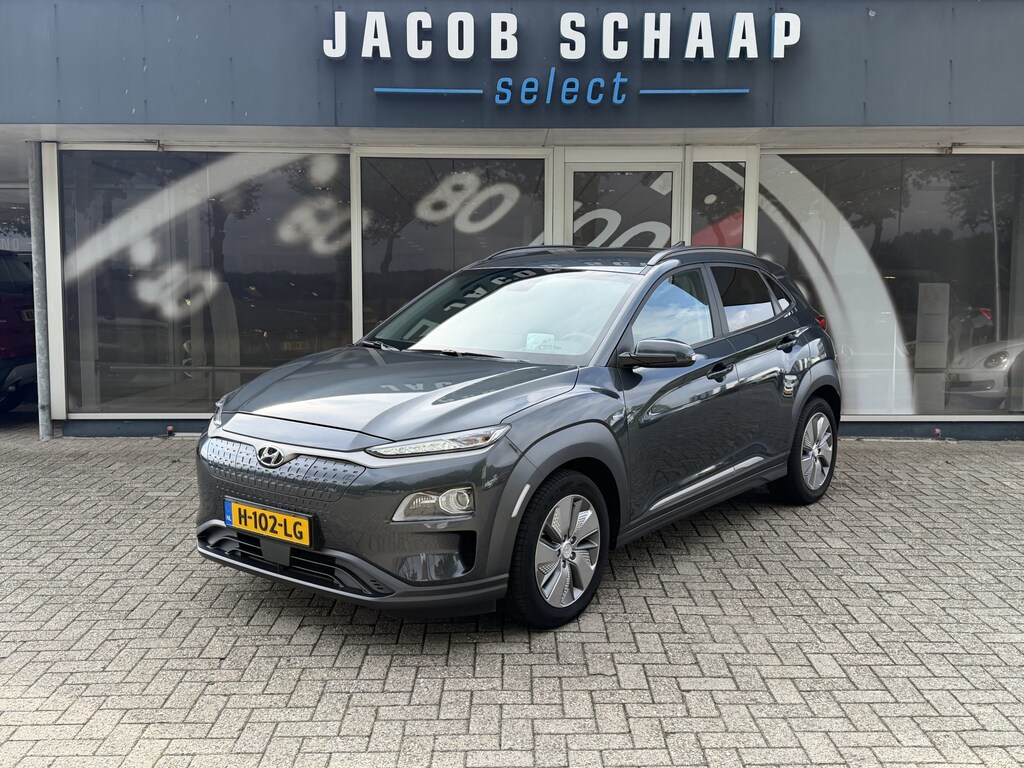 Hyundai Kona Electric EV Premium 64 kWh / Warmtepomp / Keyless / Stoelverw. + ventilatie / HU-display