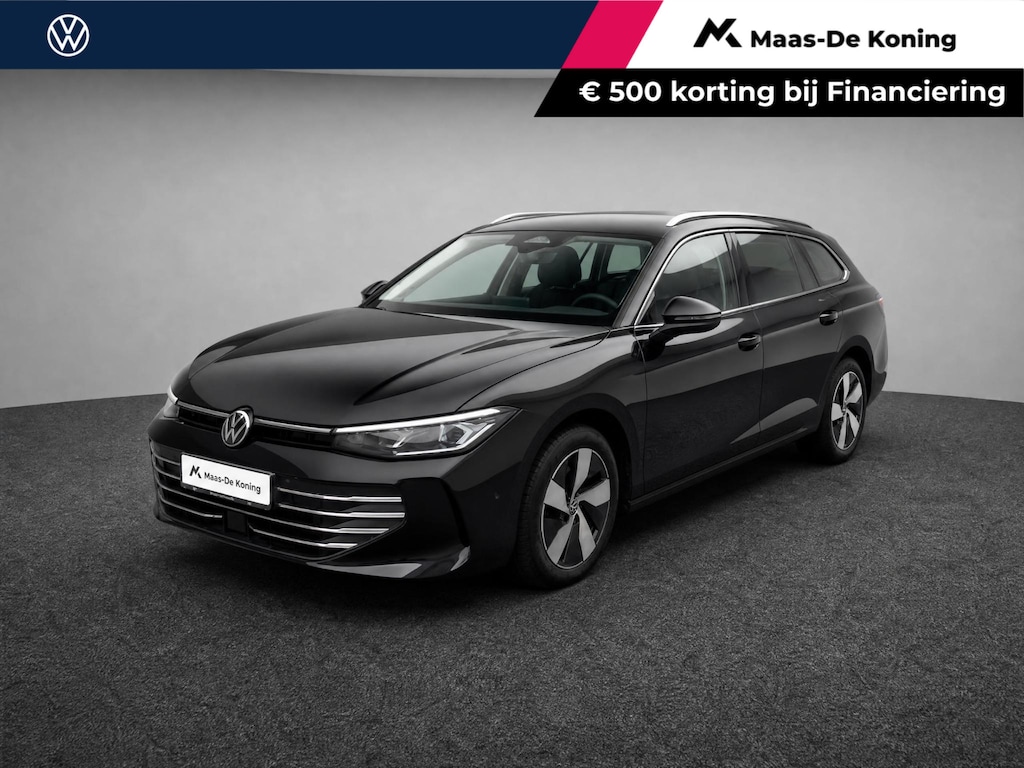 Volkswagen Passat Variant 1.5 eTSI 150pk DSG Business · Camera · Keyless · Apple/Android Car Play · Elek. Voorstoel · Elek. Achterklep · 17'' Inch · Garantie t/m 28-03-2028 of 100.000km