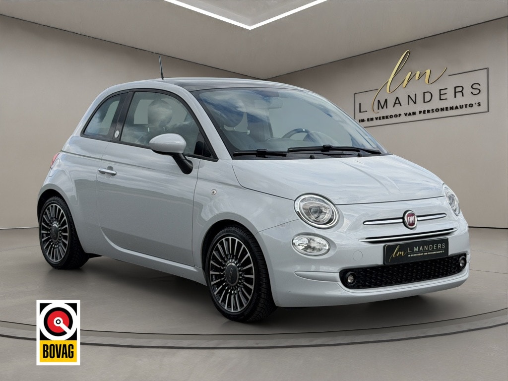 Fiat 500 1.0 Hybrid Launch Edition 2021 GRIJS | Beats | Panoramadak