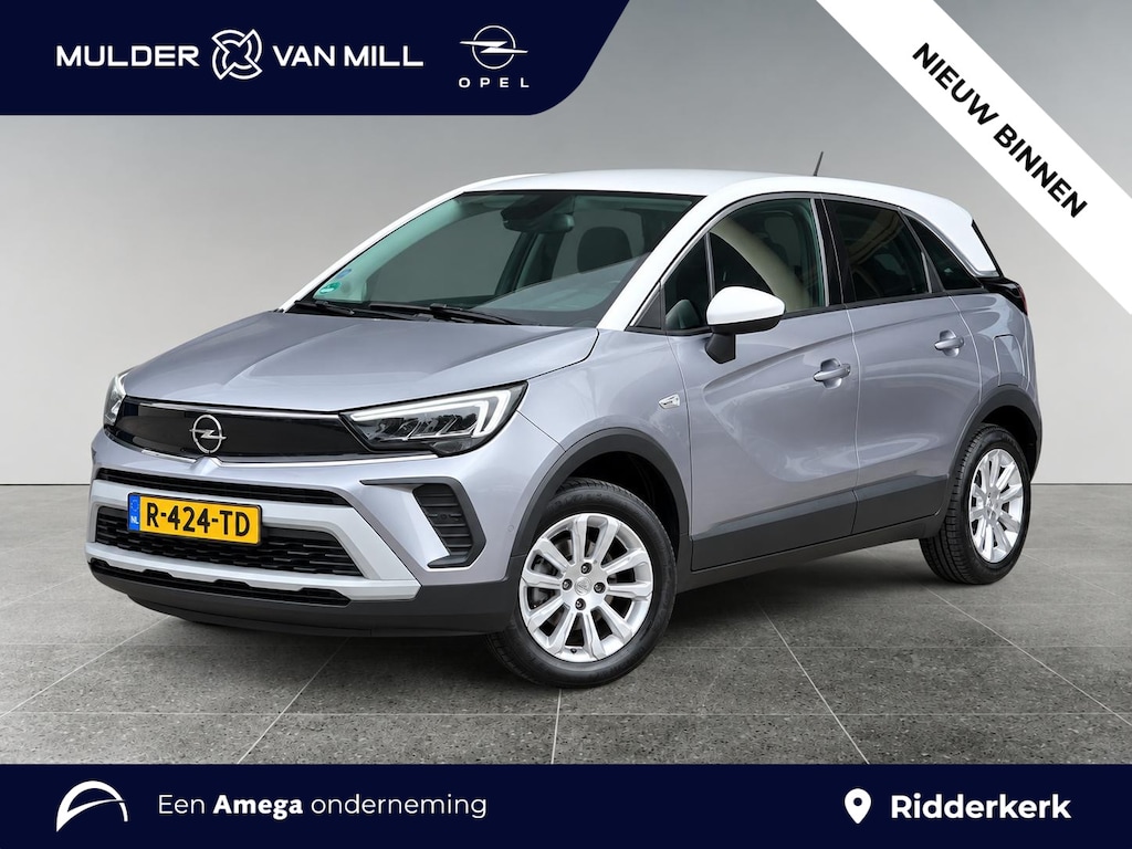 Opel Crossland Elegance 1.2 Turbo 130pk | AGR-STOEL | 180° CAMERA | STOEL + STUURVERW. | NAVI | APPLE CARPLAY / ANDROID AUTO | ISOFIX |