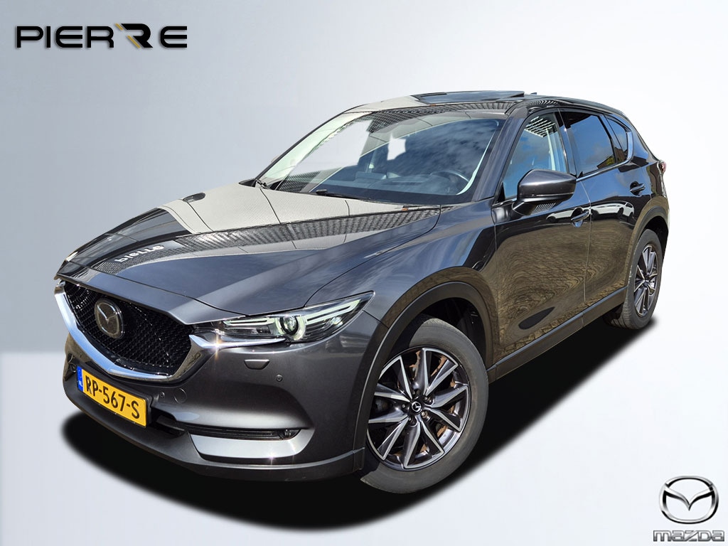 Mazda CX-5 2.5 SkyActiv-G 192 GT-M 4WD | AUTOMAAT | LEDER | BOSE | OPEN DAK | FULL-OPTION!! 2000 KG TREKGEWICHT!