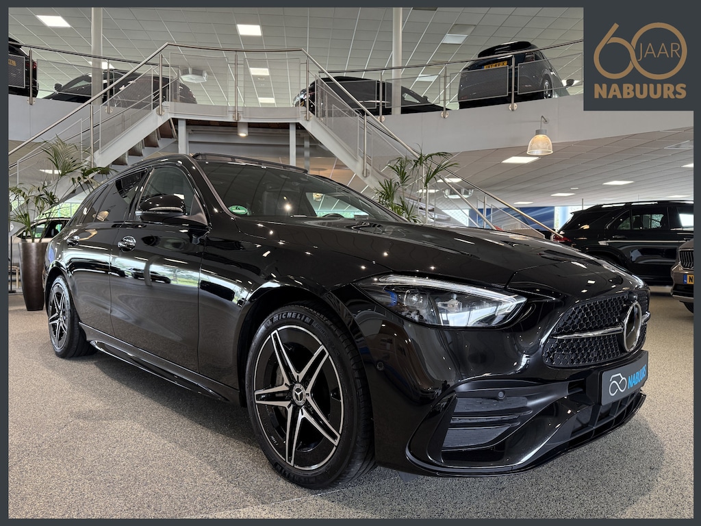 Mercedes-Benz C-klasse Estate 300 e AMG, Burmester, Massage, Pano, Vol optie!