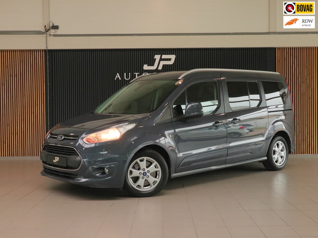 Ford Grand Tourneo Connect 1.6 Titanium 7persoons|AUTOMAAT|PANO|PDC|CRUISE|STOELVERWARMING|LM-VELGEN