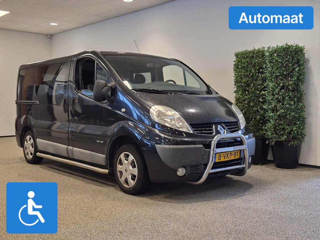 Renault Trafic L1H1 Rolstoelauto Automaat incl. handbediening (handbedrijfsrem & segmentgas)