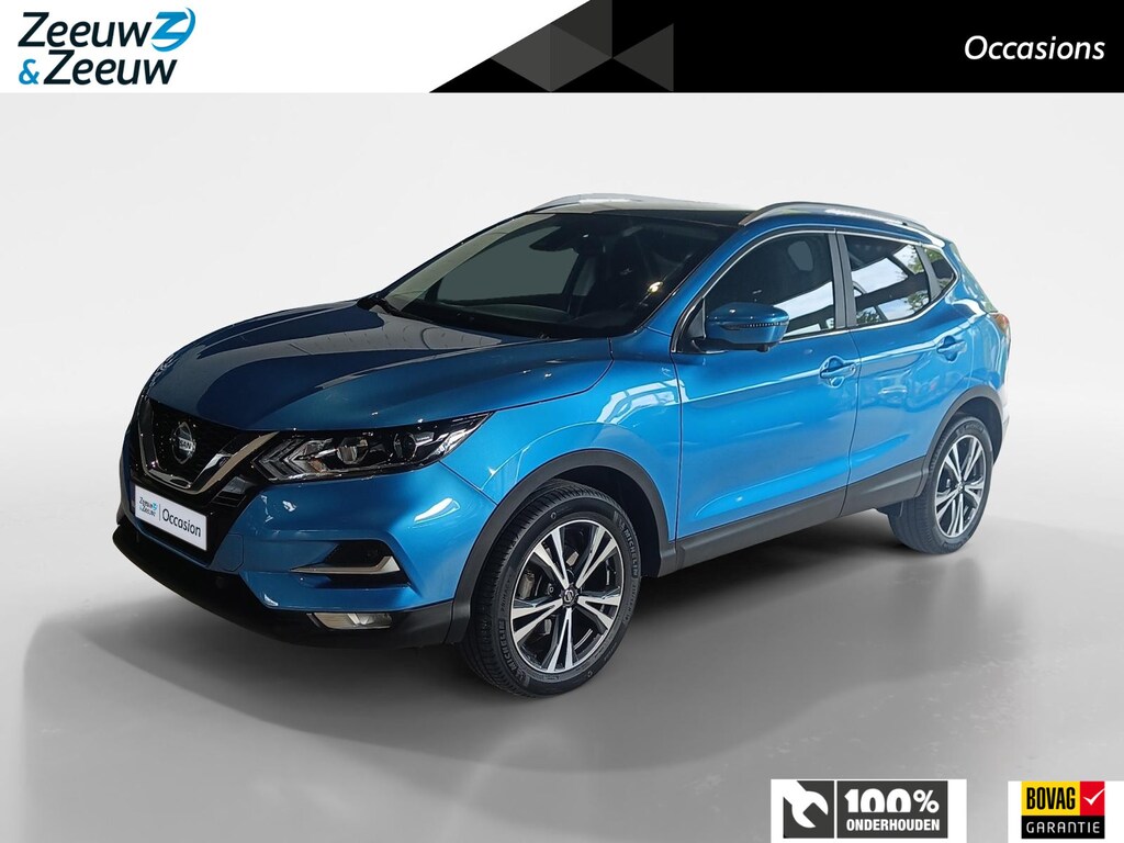 Nissan Qashqai 1.3 DIG-T Design Edition | Trekhaak | Navigatie | 360grd camera | Zeer nette auto | pdc voor en achter | Climate controle | Cruise controle | Dealer onderhouden | I-key |