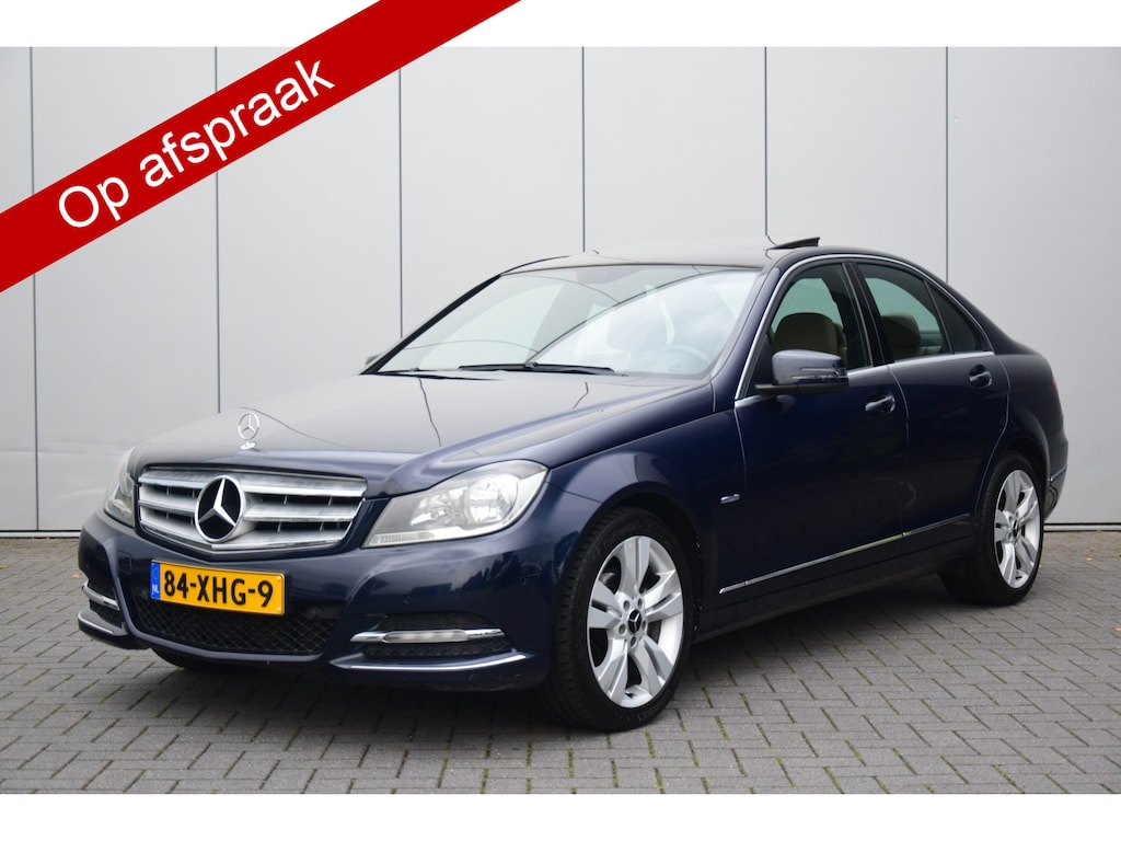 Mercedes-Benz C-klasse 200 CDI Business Class Avantgarde Leer Schuifdak NL-geleverd!