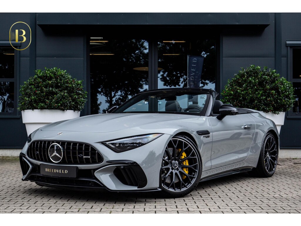 Mercedes-Benz AMG SL 63 Roadster 585pk 4Matic, Carbon, Alpingrau