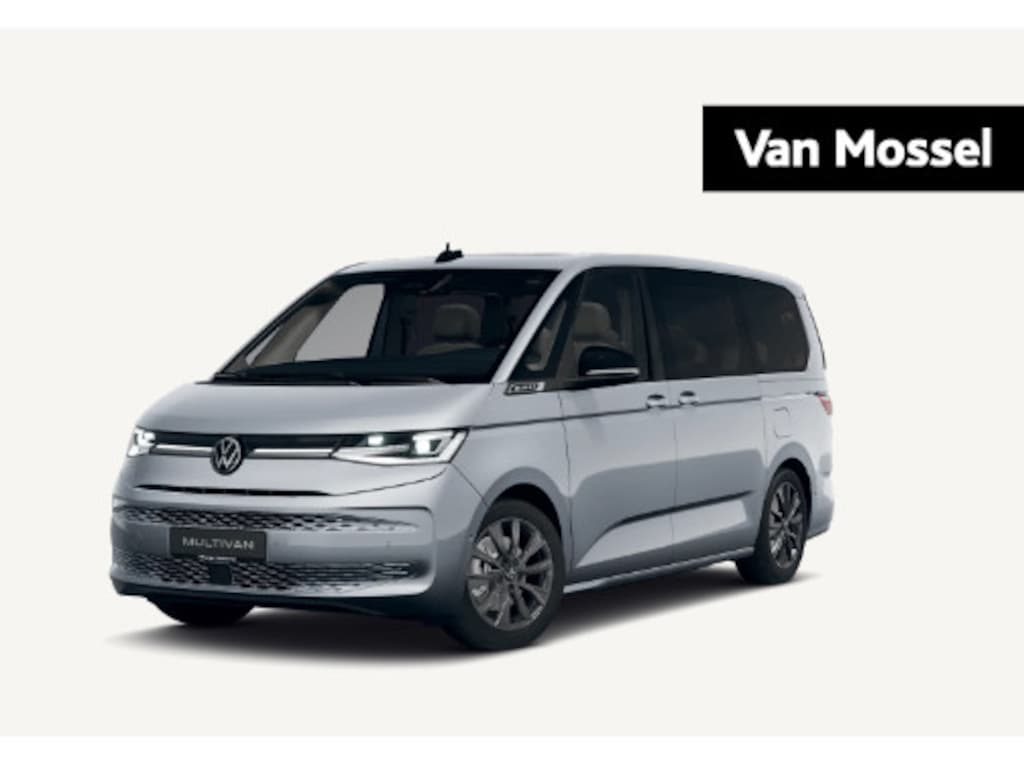 Volkswagen Multivan 1.5 eHybrid L2 Bulli Edition 4Motion 245PK | #AD | Airco | Automaat | Navigatie | Keyless Entry/Start | Apple + Android Carplay | Achteruitrijcamera (360 Graden Camera) | Parkeersensoren Voor + Achter | IQ.Light | Elektrische schuifdeuren | Elektrisch verstelbare voorstoelen | Adaptive Cruise control | Elektrische achterklep | Trekhaak | Harman Kardon |