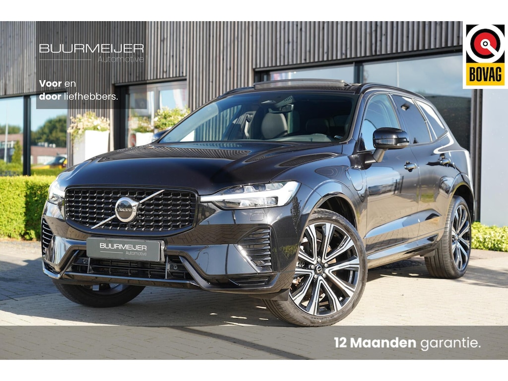 Volvo XC60 2.0 T8 Plug-in hybrid AWD Plus Dark Long Range | Harman Kardon | Elektrisch verstelbare stoelen | Panoramisch schuif/kanteldak | Adaptieve cruise control | Semi elektrisch trekhaak | Keyless | Stoel & stuurwielverwarming | 21 inch LM |
