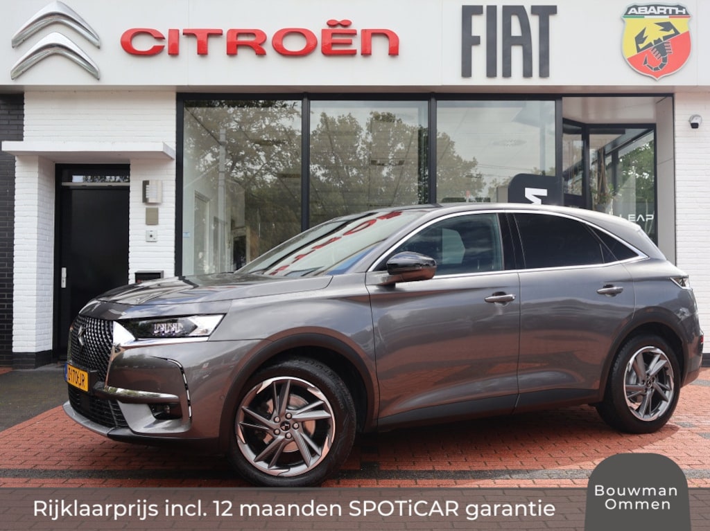 DS 7 Crossback Puretech 180PK EAT8 Automaat So Chic Rivoli, Rijklaarprijs | Leder | Adaptieve Cruise Control | Trekhaak afn. | LED