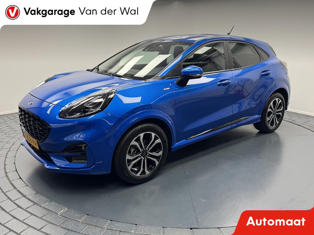 Ford Puma 1.0i EcoBoost Hybrid ST-Line Automaat-Cr.contr-Clima-Camera-Parkeersensoren-Stoel/Stuurverwarming-Lm17''velgen