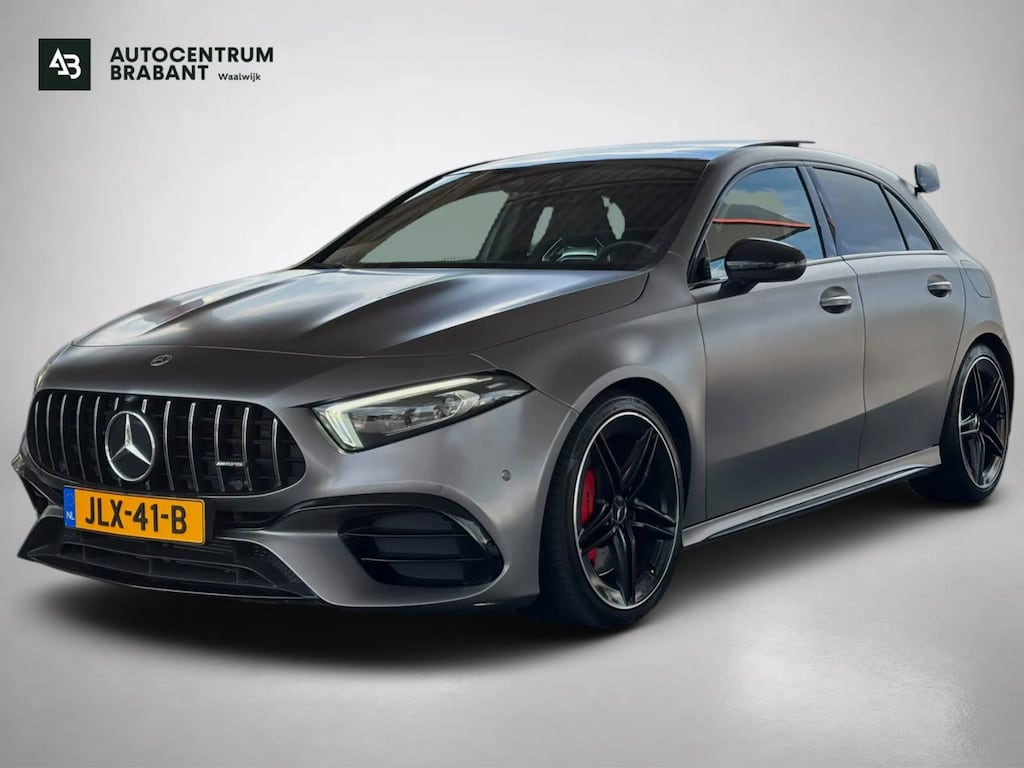 Mercedes-Benz A-klasse AMG 45 S 4MATIC+ (Panorama, Schaalstoelen, Performance Pack, Aero Pack, SfeerV, Burmester, Camera, StoelV)