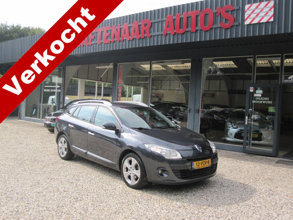 Renault Megane Estate 1.6 Dynamique zeer mooi met trekhaak apk 07-01-2027