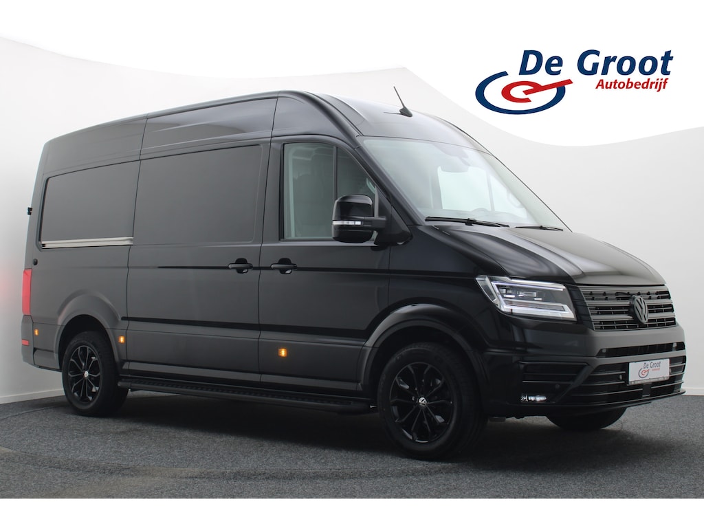 Volkswagen Crafter 35 2.0 TDI DSG 140 PK L2H2 2x schuifdeur, LED, 3-Zits, ACC, Camera, Apple Carplay, Sidesteps, DAB, PDC, 18''