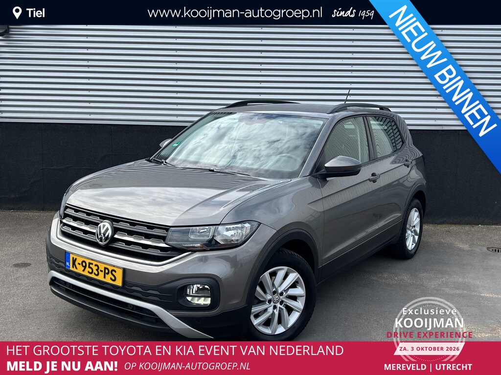 Volkswagen T-Cross 1.0 TSI Life Dodehoekdetectie, Parkeersensoren voor + achter, Stoelverwarming, Adaptieve cruise control, LMV, Apple Carplay en/of Android auto Navigatie