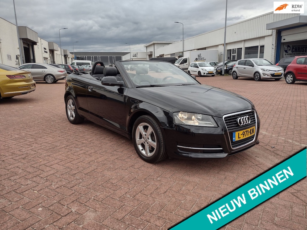 Audi A3 Cabriolet 1.8 TFSI Attraction MOOIE BEL 0619590613 AUDI AIRCO APK 31-03-2027