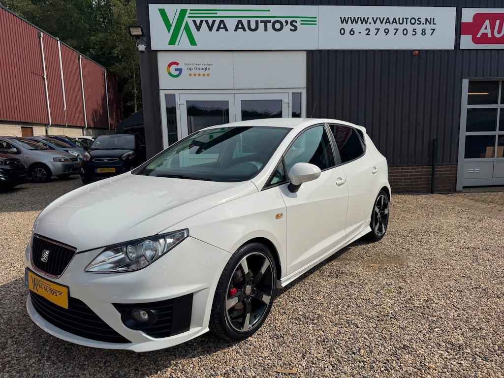 SEAT Ibiza SC 1.6 CUPRA pakket! Uniek! Airco, stoelverwarming, elektr ramen