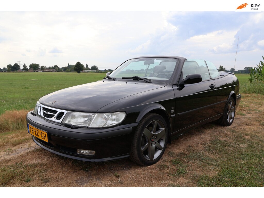 Saab 9-3 Cabrio 2.0t Anniversary|Automaat|Trekhaak|Leer|Elek.kap|Volledige historie