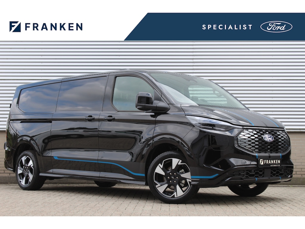 Ford E-Transit Custom 340 L2H1 71 kWh Sport | Dubbele schuifdeur | B&O | Adaptieve Cruise | 360 Camera