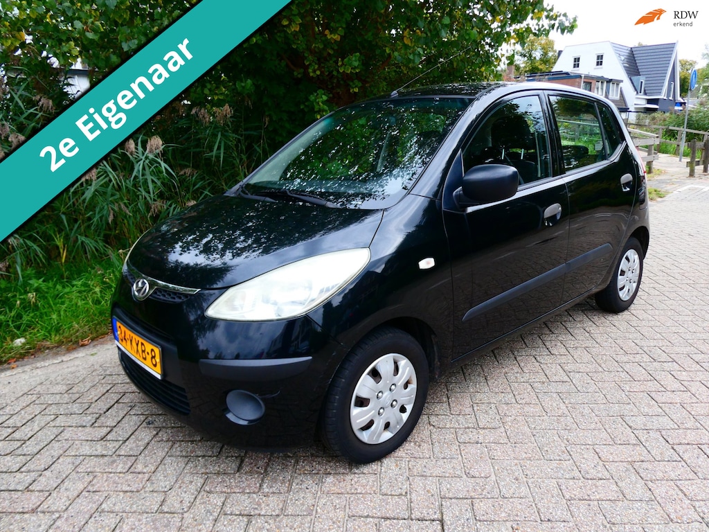 Hyundai i10 1.1i 4-Cil. Airco (werkend) Hoge instap Veel historie Zuinig