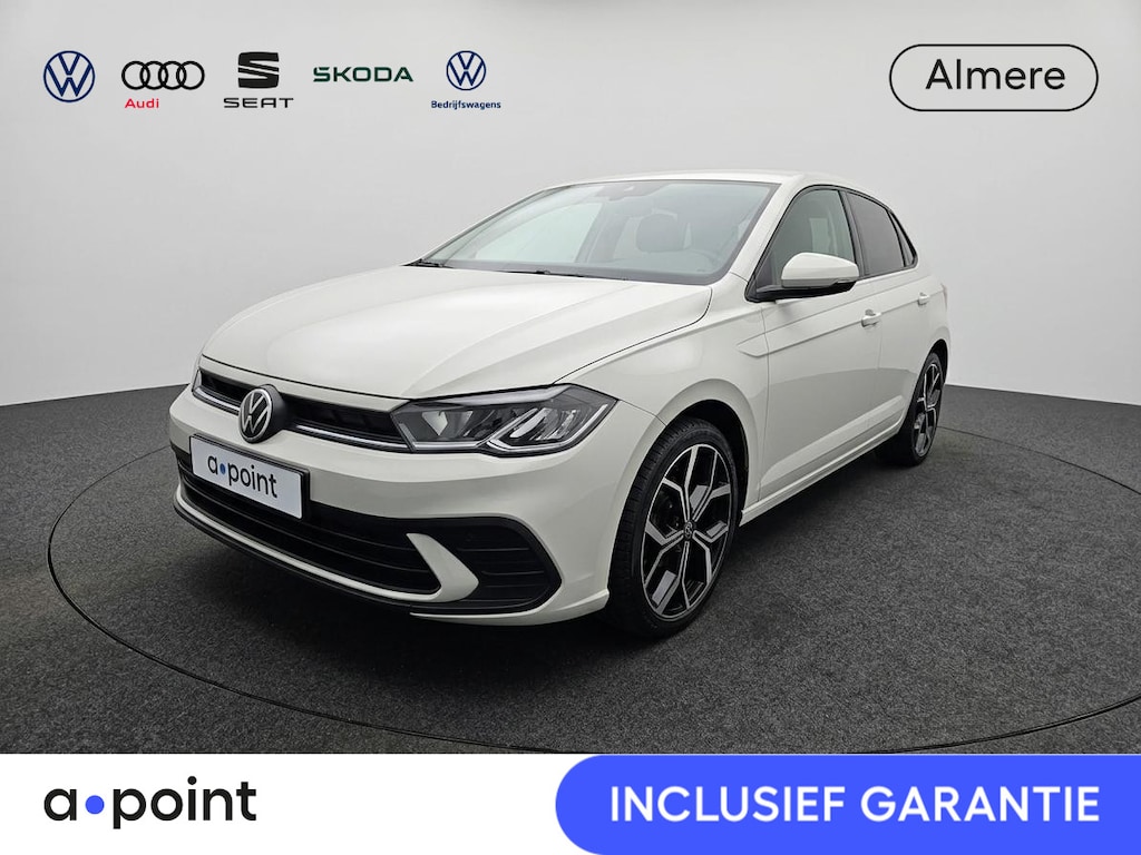 Volkswagen Polo 1.0 MPI Polo Apple Carplay of Android Auto / Airco / Lederen bekleding / 18 inch LM Velgen / Led verlichting / Privacy Glass
